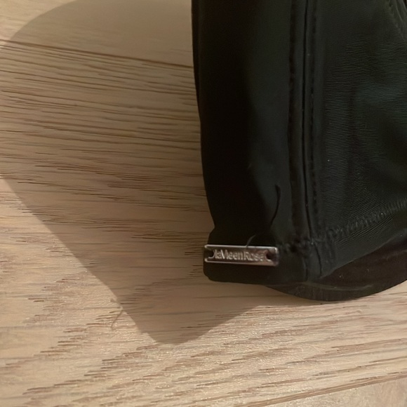 La Vie en Rosa black strapless bra size 34D - Picture 3 of 9